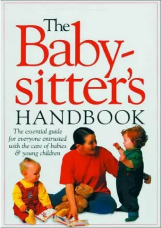 PDF Read Online The Babysitter's Handbook ebooks