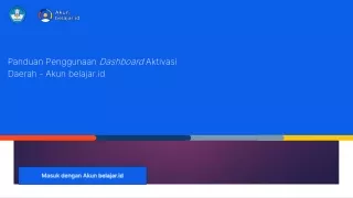 panduan penggunaan dashboard aktivasi daerah akun