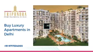 Buy Luxury Apartments in Delhi - Tarc Tripundra