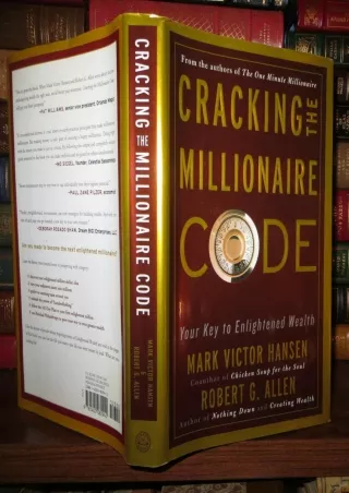 [PDF READ ONLINE] Cracking the Millionaire Code: Your Key to Enlightened Wealth