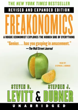 get [PDF] Download Freakonomics: Revised Edition