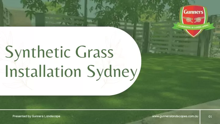 synthetic grass installation sydney