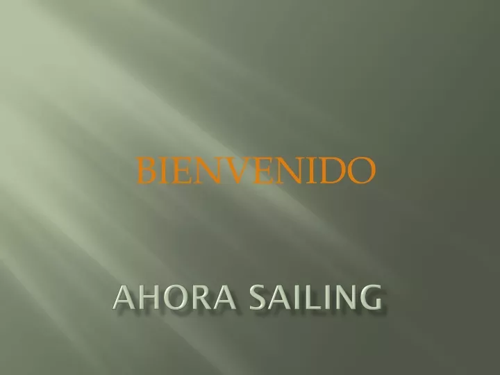 ahora sailing