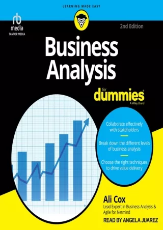 get [PDF] Download Business Analysis for Dummies (2nd Edition)