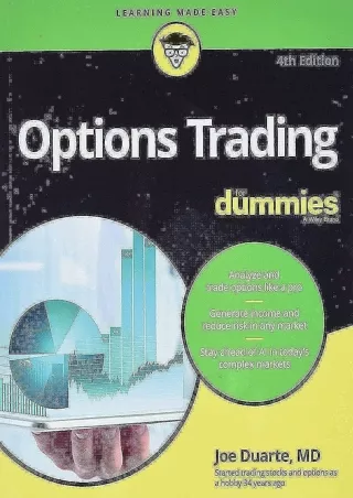 PDF/READ Options Trading For Dummies