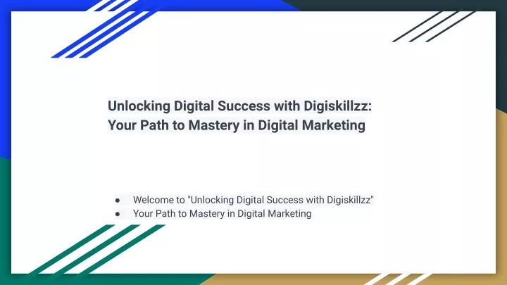 unlocking digital success with digiskillzz your