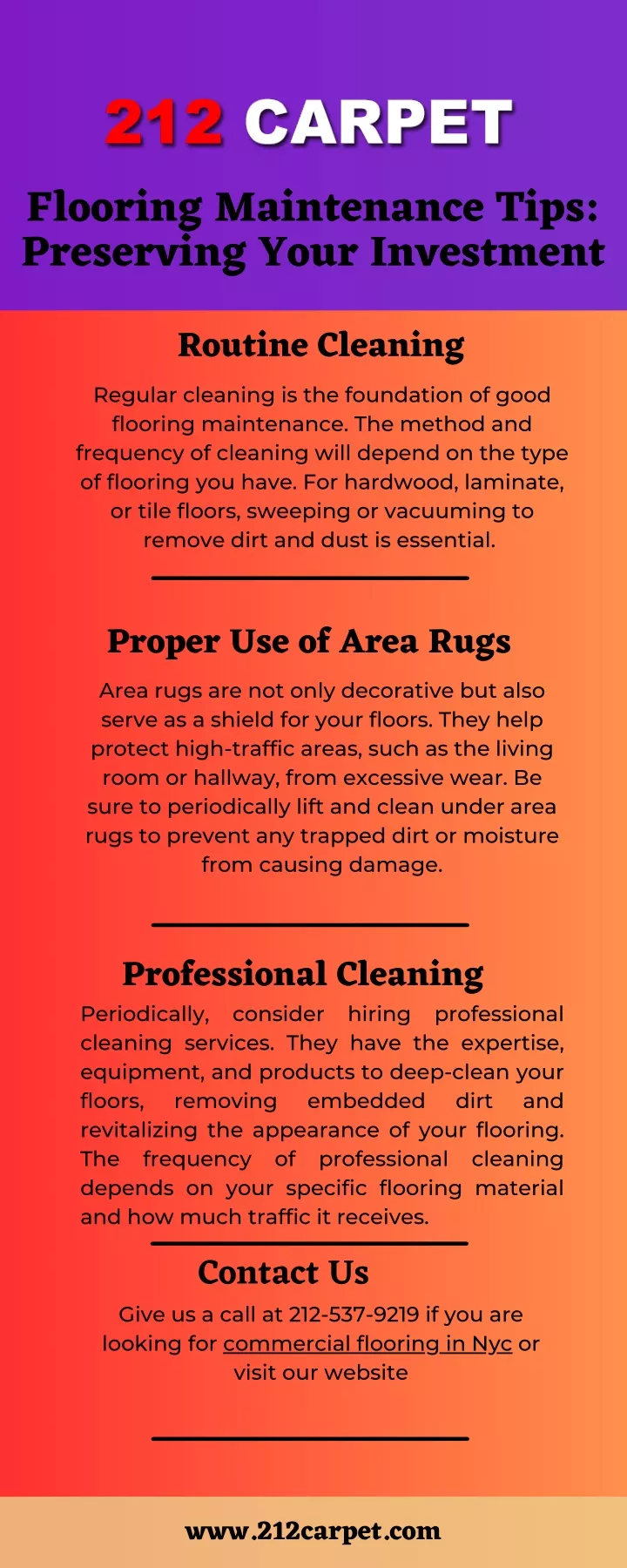 flooring maintenance tips preserving your