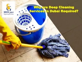 Why are Deep Cleaning Services in Dubai Required