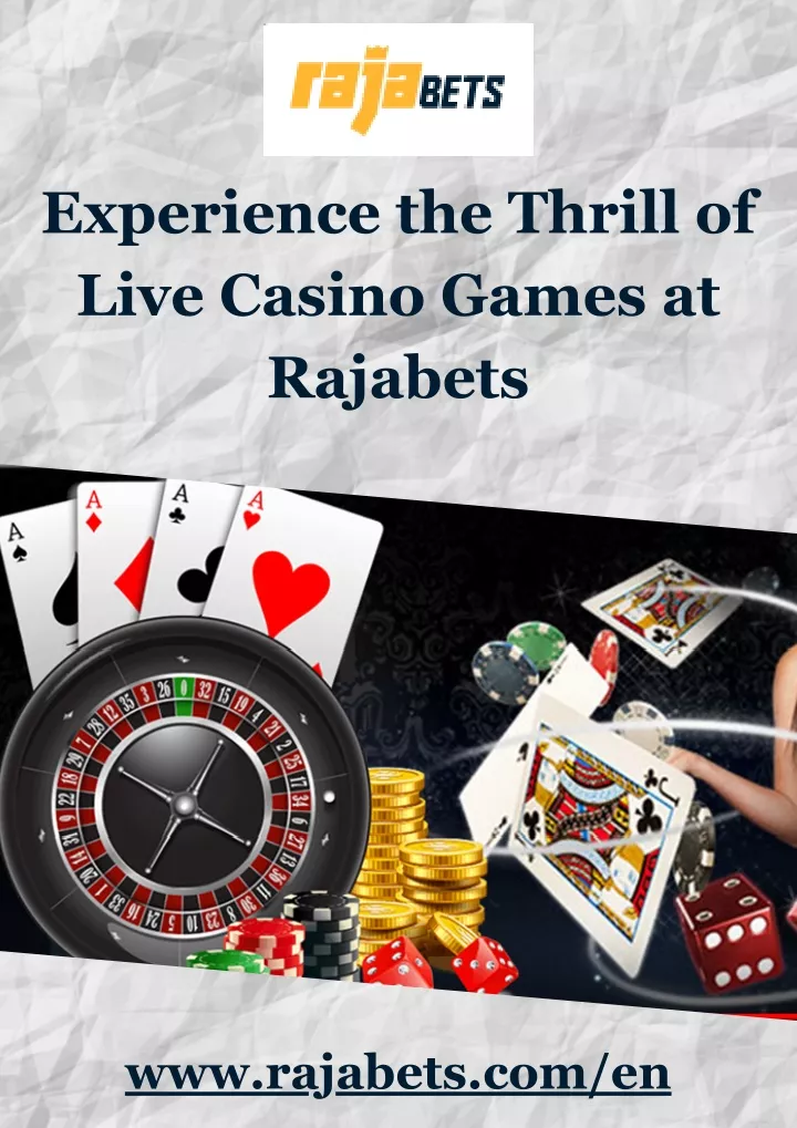 experience the thrill of live casino games