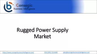 rugged power supply market