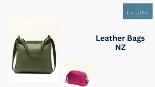 Leather Bags NZ