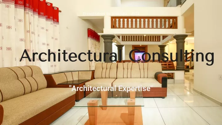 architectural consultin g