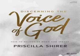 EPUB READ Discerning the Voice of God - Bible Study Book Revised - How to Recogn