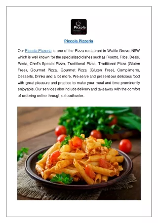piccola pizzeria