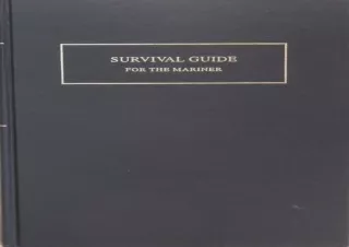 DOWNLOAD Survival Guide for the Mariner