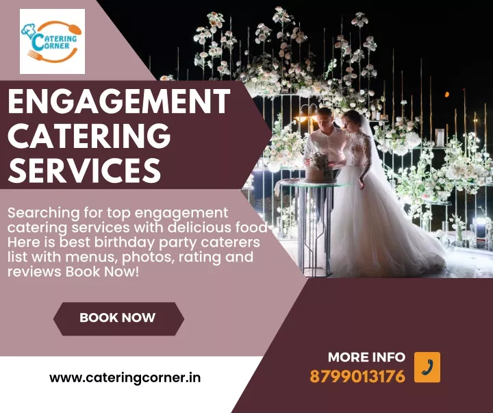 engagement catering services