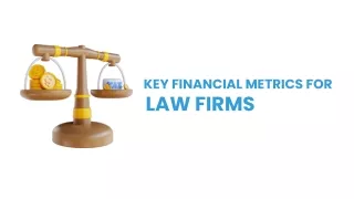 Key Financial Metrics for Law Firms