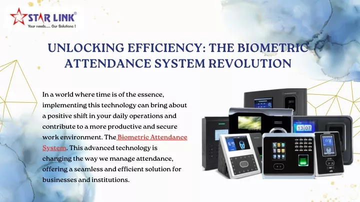 unlocking efficiency the biometric attendance