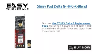 stiiizy pod delta 8 hhc x blend