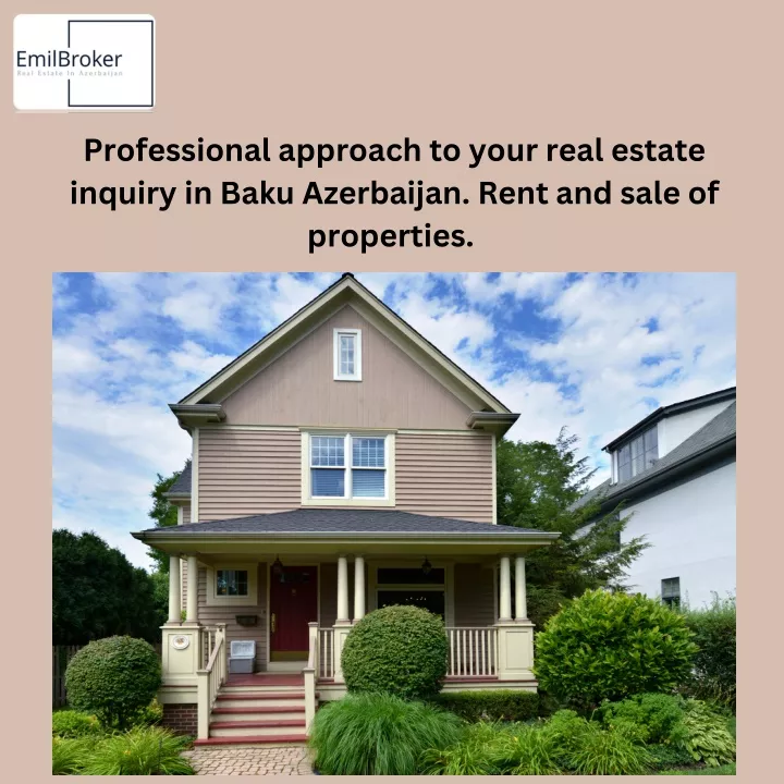 professional approach to your real estate inquiry