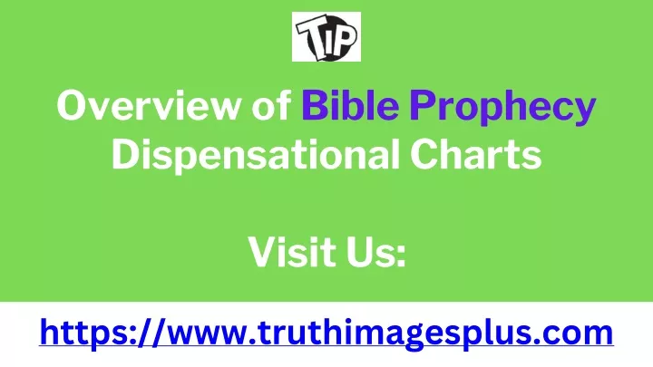 overview of bible prophecy dispensational charts