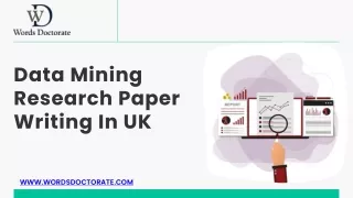 Data Mining Research Paper Writing in Oxford