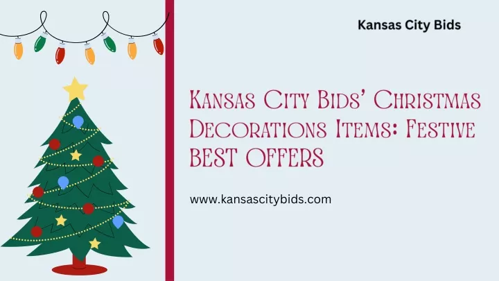 kansas city bids christmas decorations items