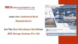 Get The Best Warehouse Rack
