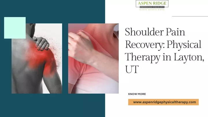 shoulder pain recovery physical therapy in layton