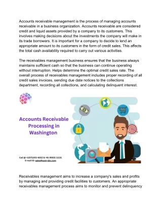 accounts receivable management is the process