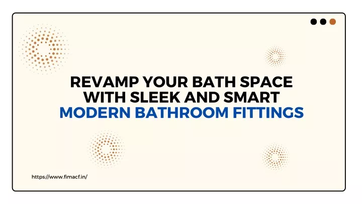 revamp your bath space with sleek and smart