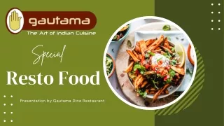 Authentic, Traditional Indian Food  Order online – Gautamadine
