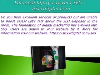 Personal Injury Lawyers SEO - stixxdigital.com