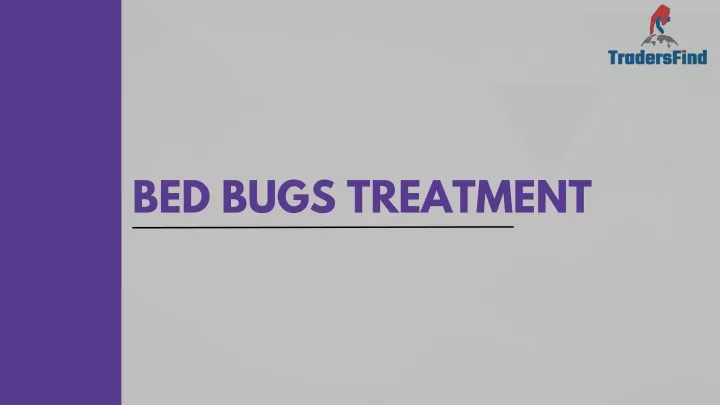 bed bugs treatment