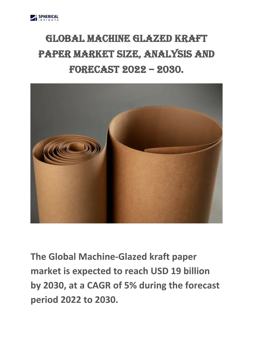 PPT - Global Machine Glazed Kraft Paper Market Size PowerPoint ...