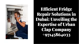 Best fridge repair service dubai 045864033