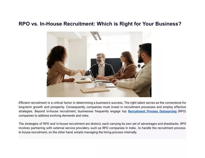rpo vs in house recruitment which is right