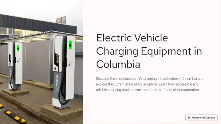 electric vehicle charging equipment in columbia