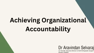 achieving organizational accountability