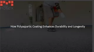 How Polyaspartic Coating Enhances Durability and Longevity​