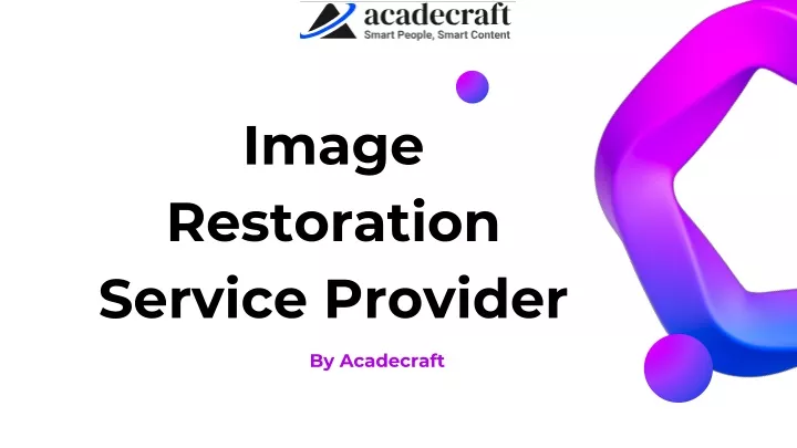 image restoration service provider