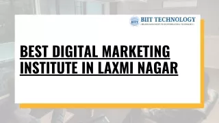 Best Digital Marketing Training Institute in Laxmi Nagar, Delhi