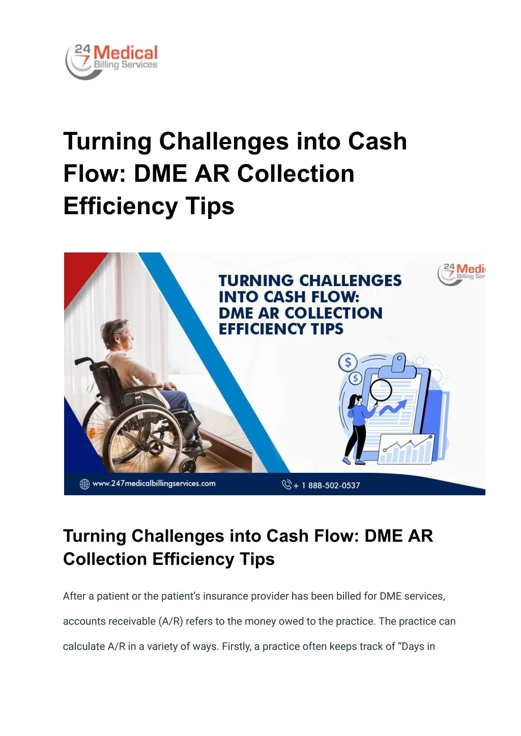 PPT - Turning Challenges into Cash Flow_ DME AR Collection Efficiency ...