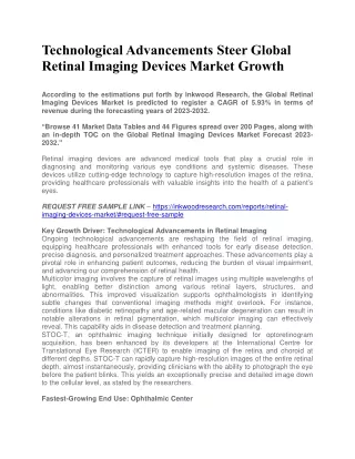 technological advancements steer global retinal