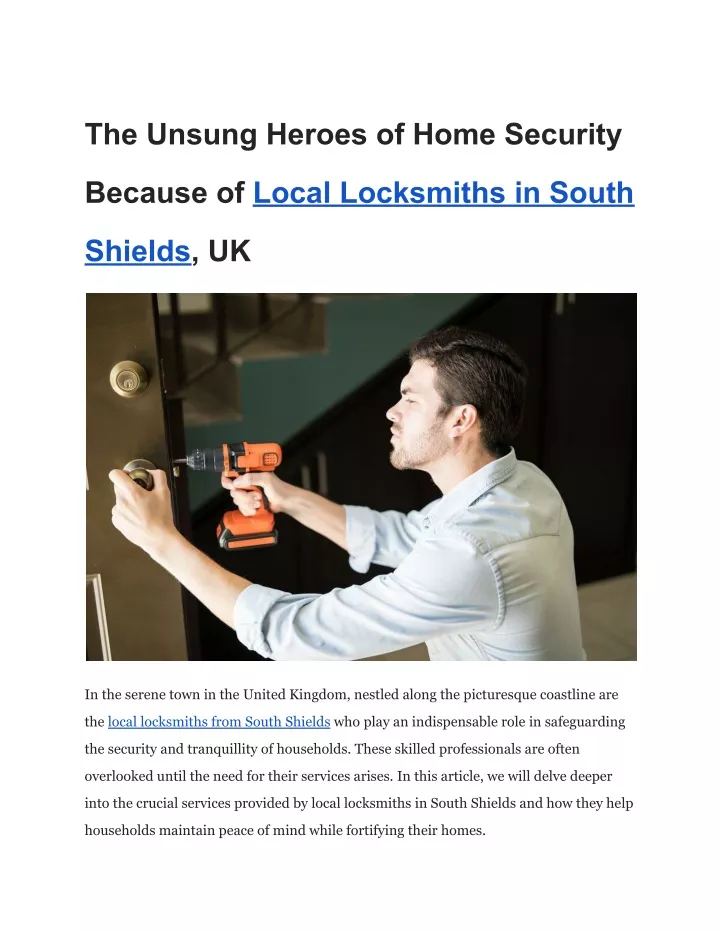 the unsung heroes of home security