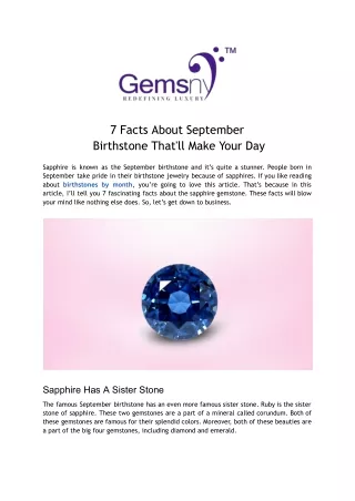 7 facts about september birthstone that ll make
