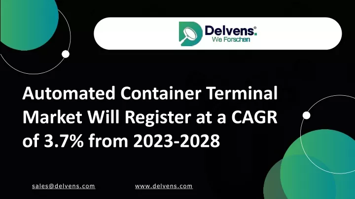 automated container terminal market will register