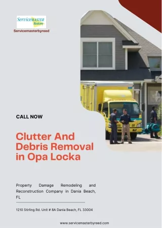 Get Clutter And Debris Removal Services in Opa Locka