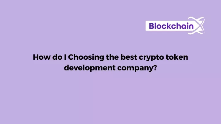 how do i choosing the best crypto token