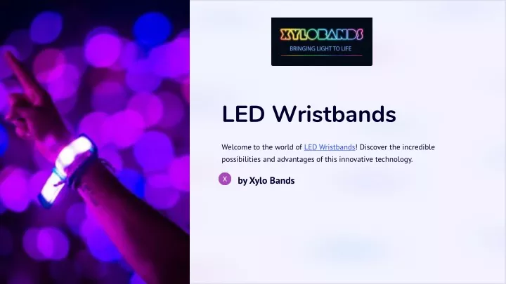 led wristbands